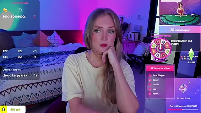 PrincessVS online show from February 2025 03:53:01 AM