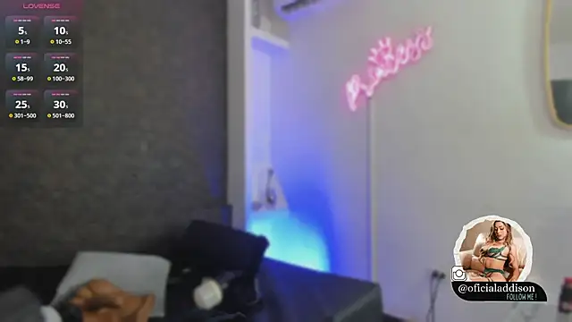 Addison baker online show from February 2025 07:47:01 PM