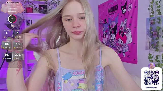 Snapshot of Milia_Parker chatting on February 2025 11:46:02 PM Milia Parker online show from February 2025 11:46:02 PM