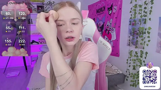 Snapshot of Milia_Parker chatting on February 2025 10:25:01 PM Milia Parker online show from February 2025 10:25:01 PM