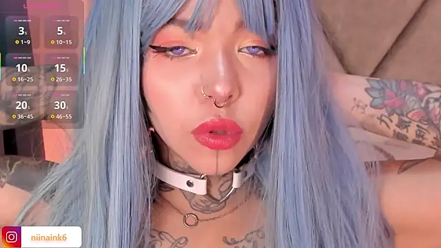 NinaInk online show from October 2025 01:01:01 PM