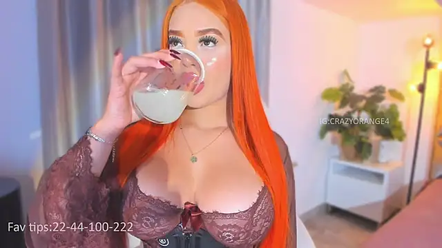 Snapshot of Crazyorange_ chatting on June 2026 10:30:01 AM Crazyorange online show from June 2026 10:30:01 AM