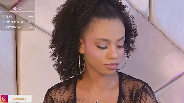 Snapshot of Nahomi_King chatting on February 2025 06:59:01 PM Nahomi King online show from February 2025 06:59:01 PM