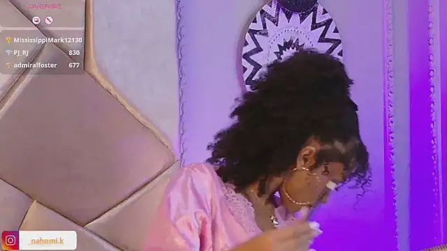 Snapshot of Nahomi_King chatting on February 2025 07:07:01 PM Nahomi King online show from February 2025 07:07:01 PM