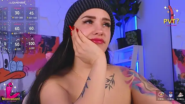 Snapshot of EvaCanton chatting on January 2025 11:25:01 AM EvaCanton online show from January 2025 11:25:01 AM