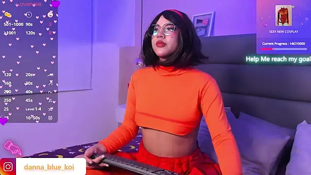 blue koi online show from January 2025 11:12:01 PM