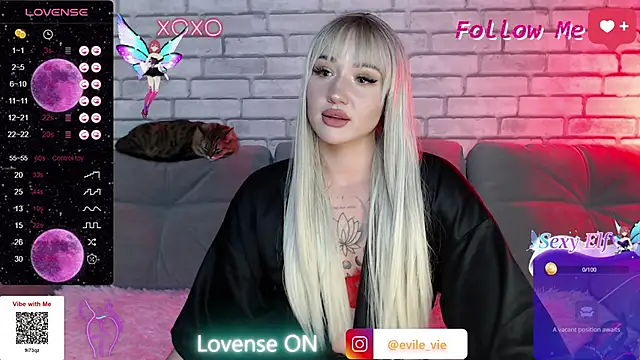 Eva Evile online show from February 2025 12:41:02 PM