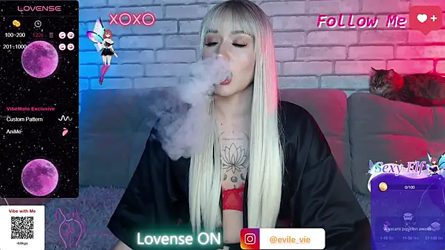 Eva Evile online show from March 2025 01:40:01 PM