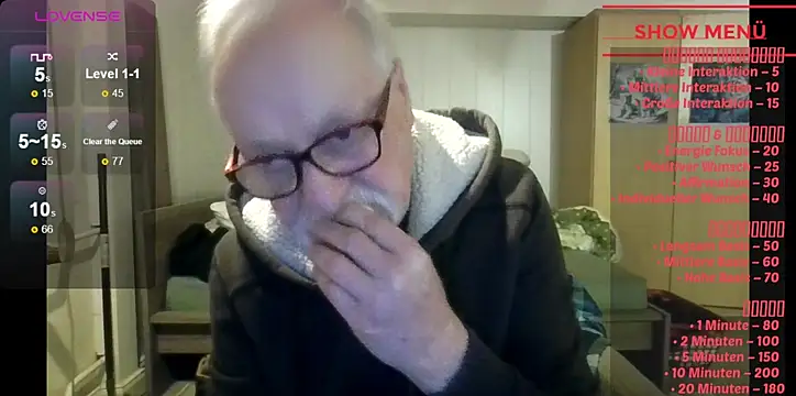 Sammy1660 online show from April 2026 08:21:01 PM