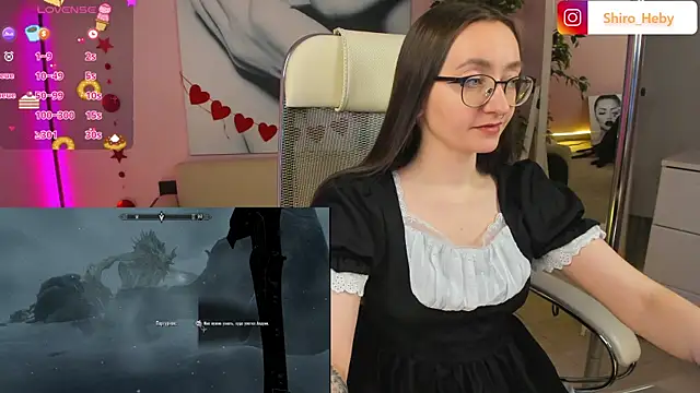 ShiroHeby online show from March 2025 12:20:01 PM