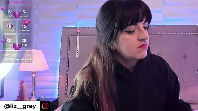 Liz grey  online show from February 2025 02:45:01 AM