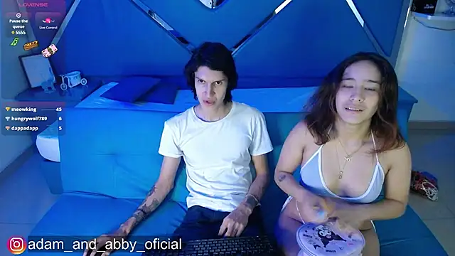 Snapshot of Adam_and_abby chatting on December 2024 01:16:02 AM Adam and abby online show from December 2024 01:16:02 AM