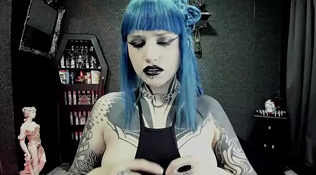 Snapshot of DimmuandDarkness chatting on December 2024 12:41:01 AM DimmuandDarkness online show from December 2024 12:41:01 AM