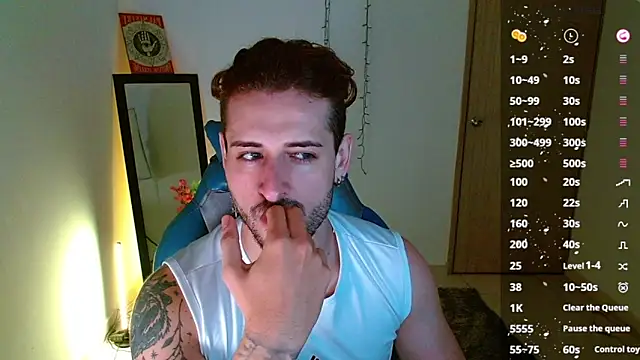 Ares blue online show from February 2025 10:43:02 AM