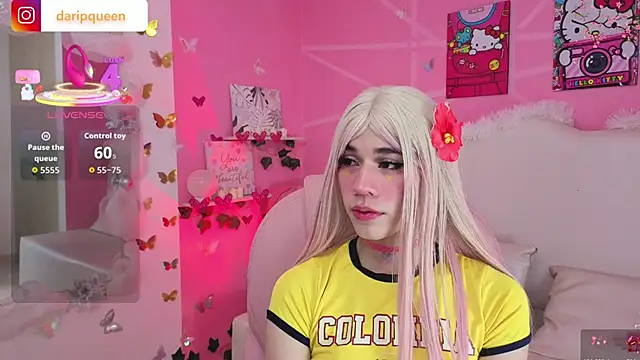 DaripQueen online show from February 2026 03:18:02 PM