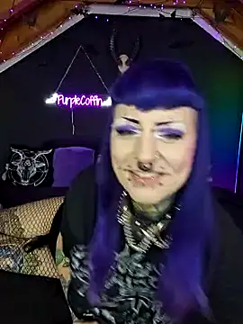 Purple Coffin666 online show from March 2025 01:04:01 PM