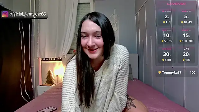 Jennyke66 online show from December 2024 05:42:01 PM