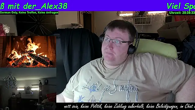 der alex38 online show from April 2026 06:39:01 PM