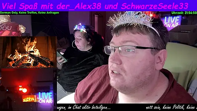 der alex38 online show from April 2026 07:19:01 PM