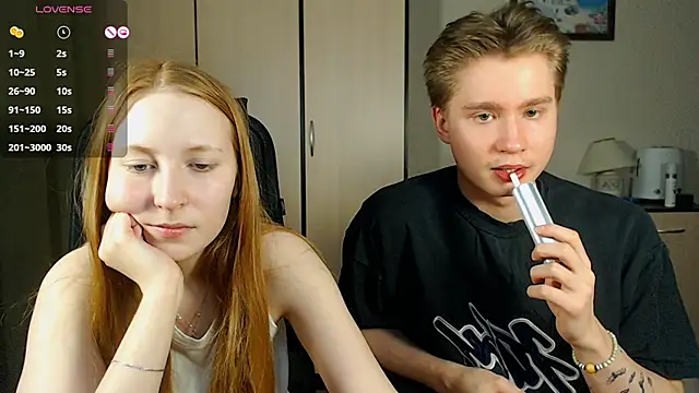 Snapshot of AliceStoneJhonyStone chatting on February 2025 09:28:01 PM AliceStoneJhonyStone online show from February 2025 09:28:01 PM