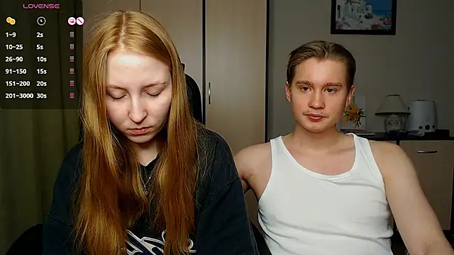 Snapshot of AliceStoneJhonyStone chatting on February 2025 02:02:01 PM AliceStoneJhonyStone online show from February 2025 02:02:01 PM