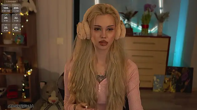 ManiFreyja online show from March 2026 08:58:01 PM