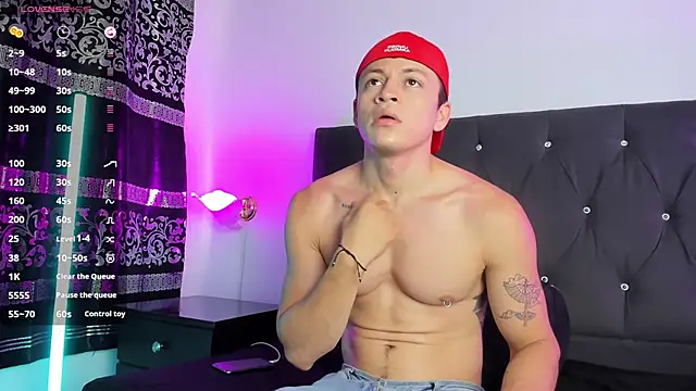 Angel Cuervo online show from March 2025 07:17:02 PM