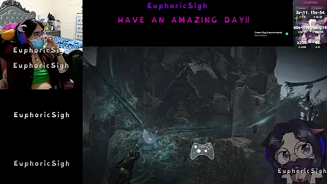 EuphoricSigh online show from February 2026 09:24:02 PM