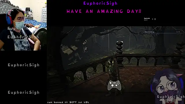 EuphoricSigh online show from May 2026 09:43:01 PM