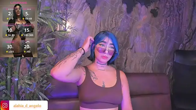 Alahia Dangelo online show from December 2025 02:22:02 PM