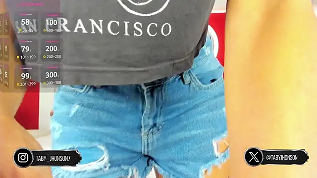 TabyJhonson online show from November 2025 01:11:02 PM