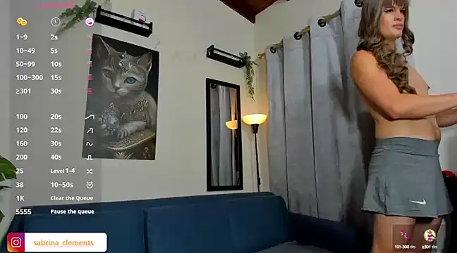 sabrina clementss online show from February 2025 04:46:01 AM