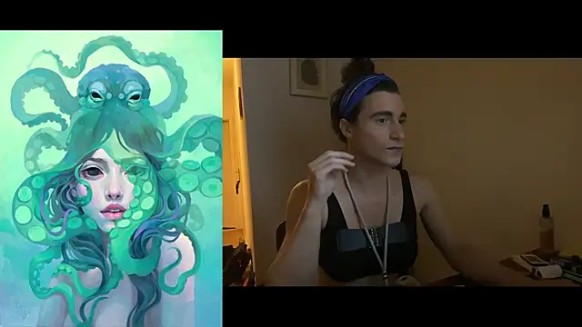 Snapshot of Octopussiexx chatting on January 2025 01:43:01 PM Octopussiexx online show from January 2025 01:43:01 PM