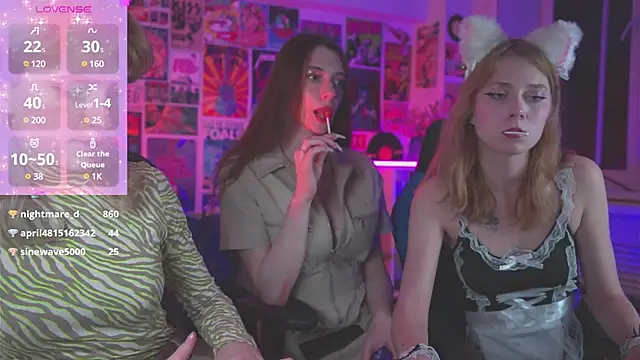 AveAngela online show from January 2025 09:15:01 PM