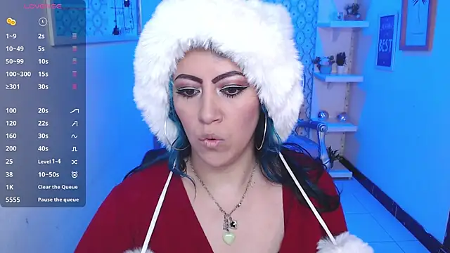 scarleth blue online show from February 2025 03:07:01 AM