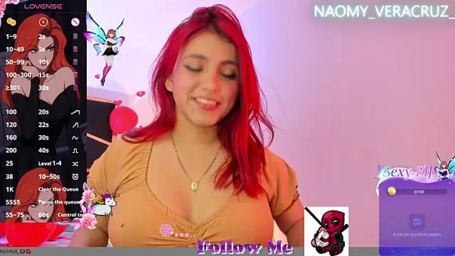 Naomy veracruz  online show from March 2025 08:10:01 PM