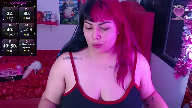 Pinky-Flower online show from January 2025 11:11:01 PM