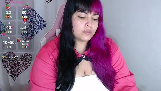 Pinky-Flower online show from February 2025 11:30:02 PM