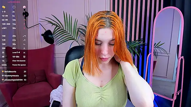 Mikka Blush online show from January 2025 12:22:02 AM