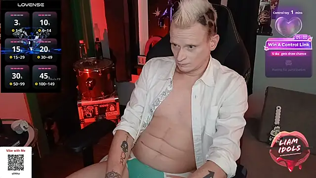 LiamIdols online show from February 2026 11:33:01 PM