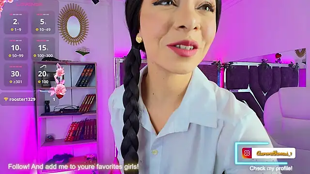 Aurora thomas  1 online show from January 2025 11:00:02 AM