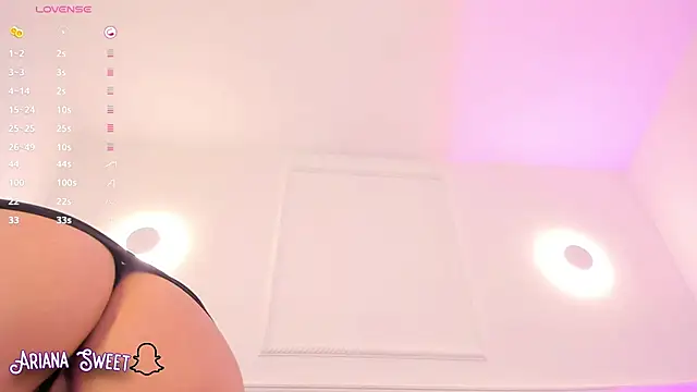 Arianasweeet online show from February 2025 08:09:02 PM