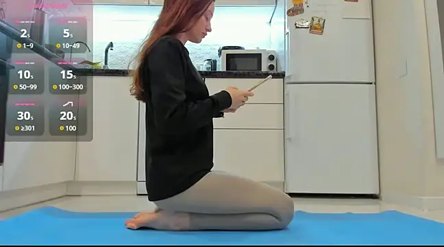 Katya yoga online show from February 2025 04:33:01 AM