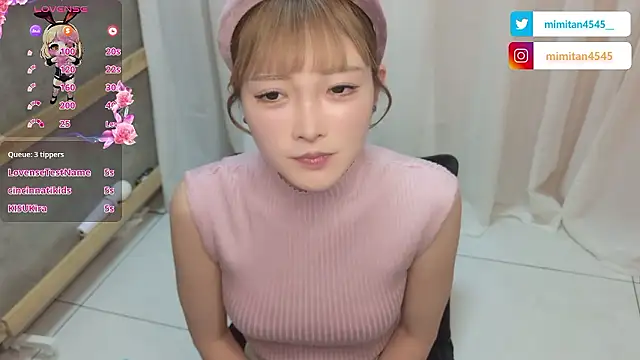 mimitan4545 online show from January 2026 12:20:01 PM