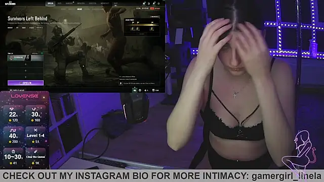 Gamergirl-Linela online show from September 2025 01:55:01 AM