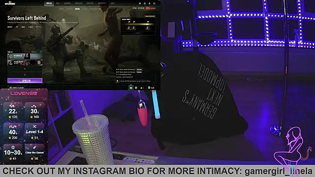 Gamergirl-Linela online show from September 2025 02:05:01 AM