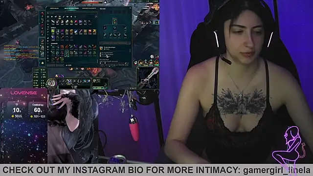 Gamergirl-Linela online show from January 2026 05:38:02 PM