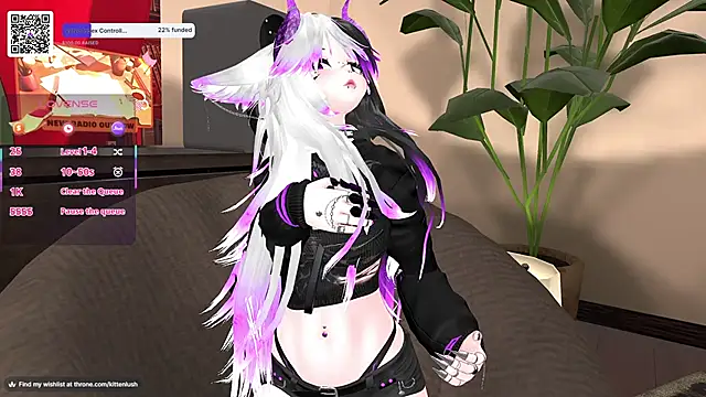 Kitten Lush online show from March 2025 11:31:01 PM