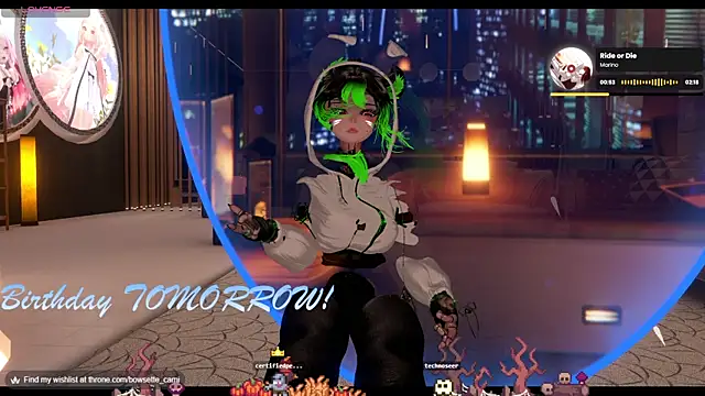 Bowsette Cami online show from October 2025 04:03:02 PM