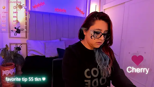 Cherry blush  online show from October 2025 12:38:02 PM